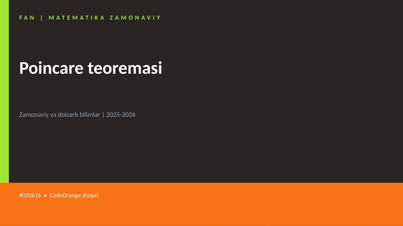 Poincare teoremasi