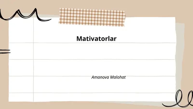 Mativatorlar