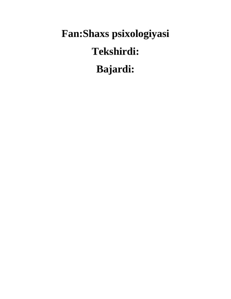 "KATTA BESHLIK " SOʻROVNOMASI.