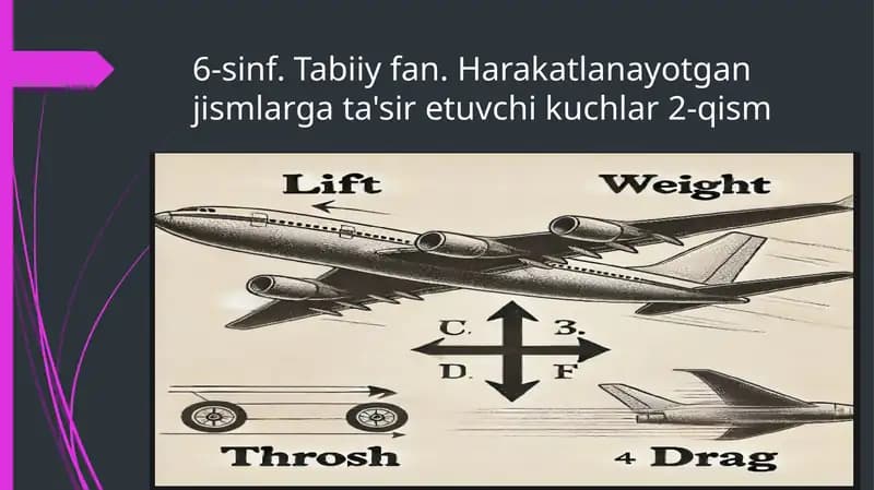 Harakatlanayotgan jismlar