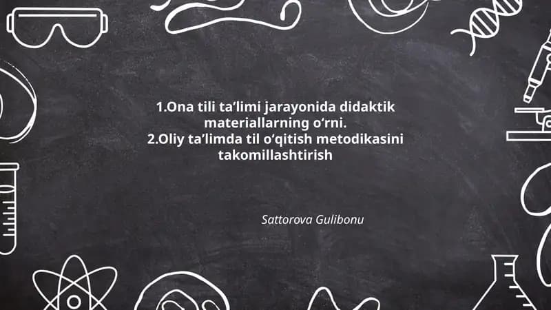 Ona tili taʼlimi