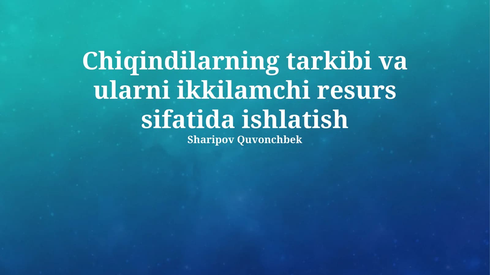 Qog'oz va karton chiqindilari
