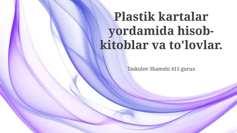 Plastik kartalar: Tarix va rivojlanish