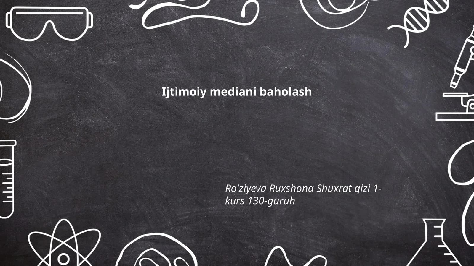 Ijtimoiy mediani baholash