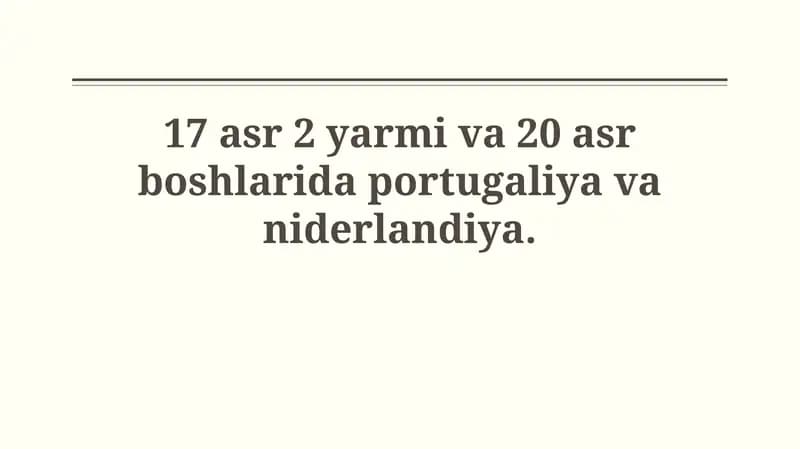 Gollandiya "Oltin asr" davri