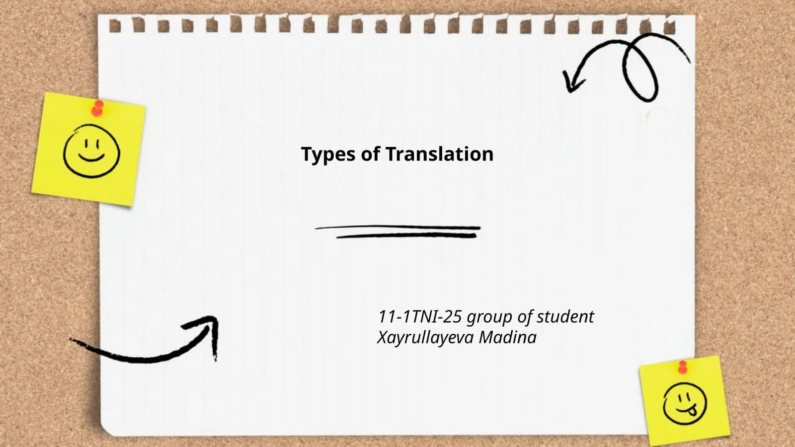 Types of Translation