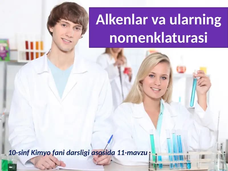 Alkenlar vaularning nomenklaturasi