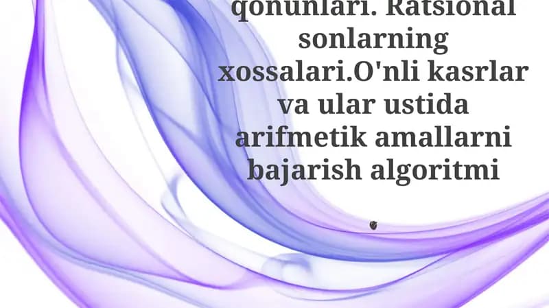 Ko'paytirishning Assotsiativ Xossasi