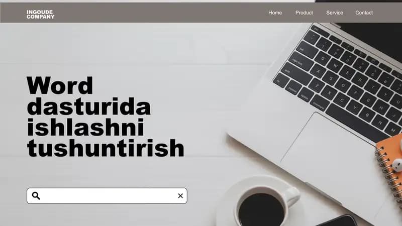 Microsoft Word dasturida ishlash