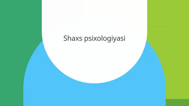 Shaxspsixologiyasi