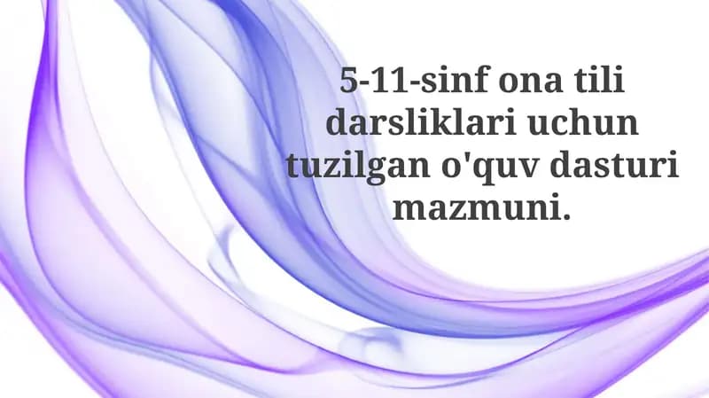 Zamonaviy pedagogik yondashuvlar va darslik mazmuni