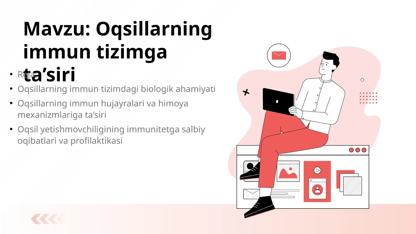 Oqsillarning immun tizimga ta’siri
