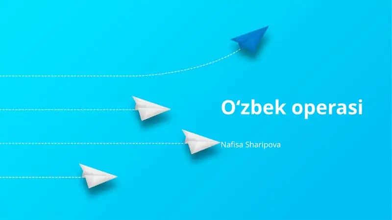 O‘zbek operasi