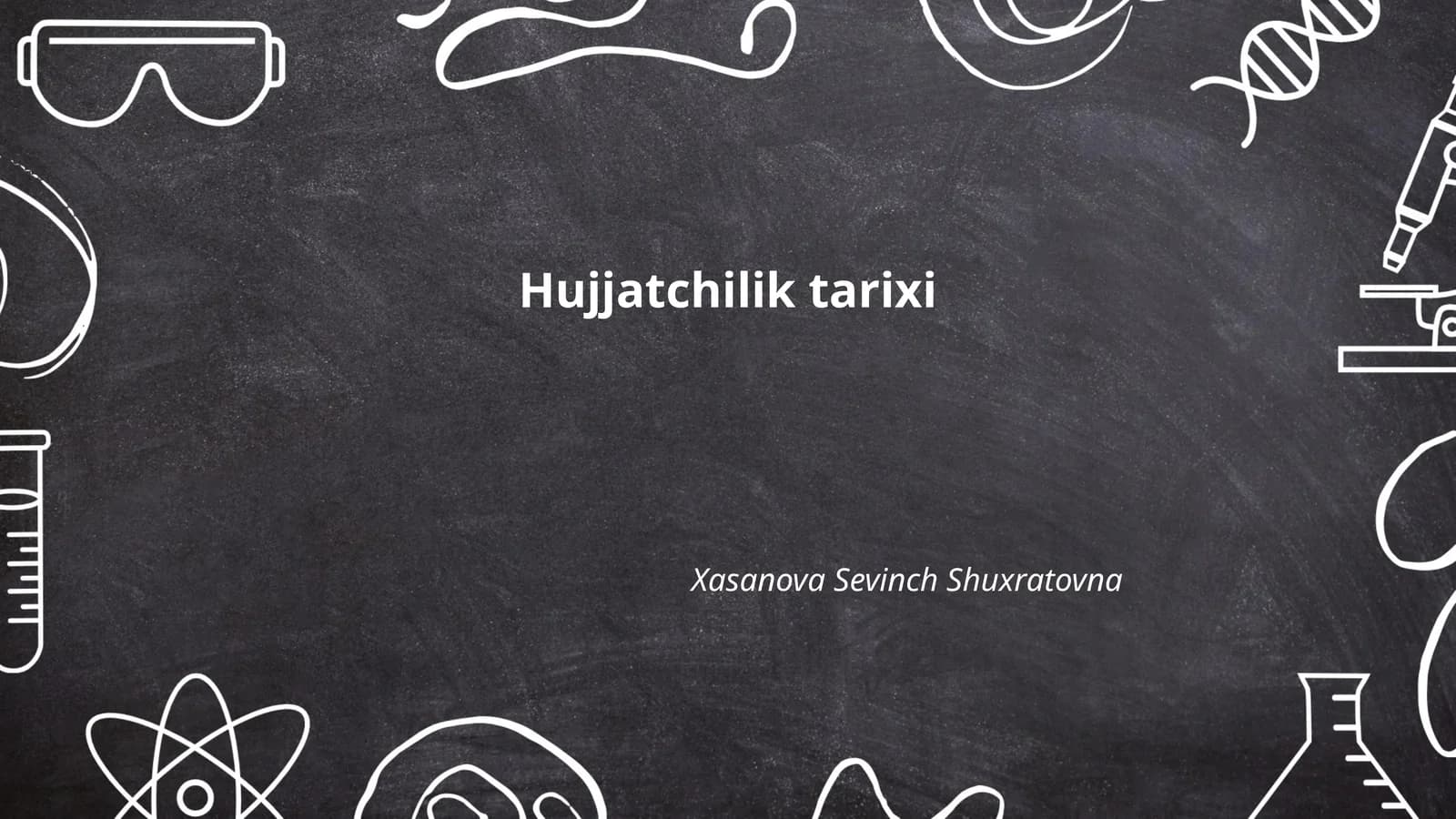 Hujjatchilik tarixi