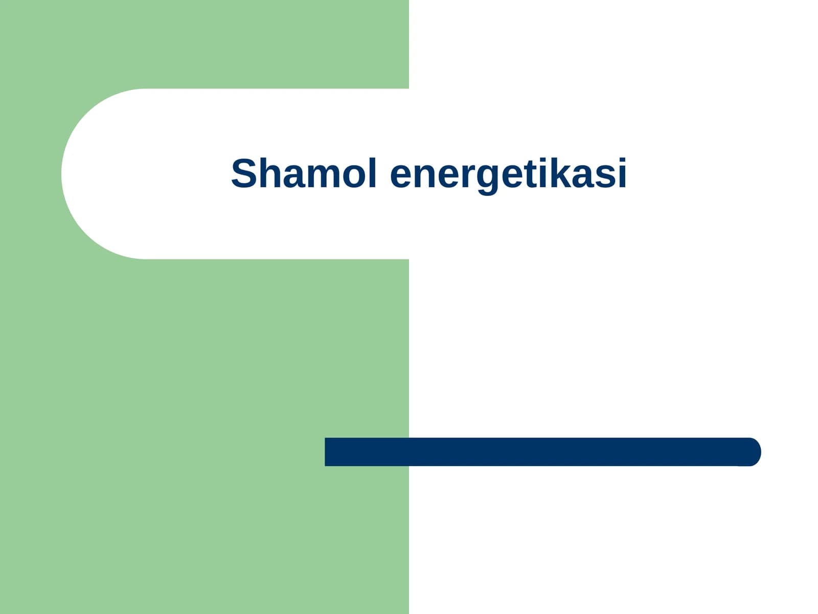 Shamol energetikasi
