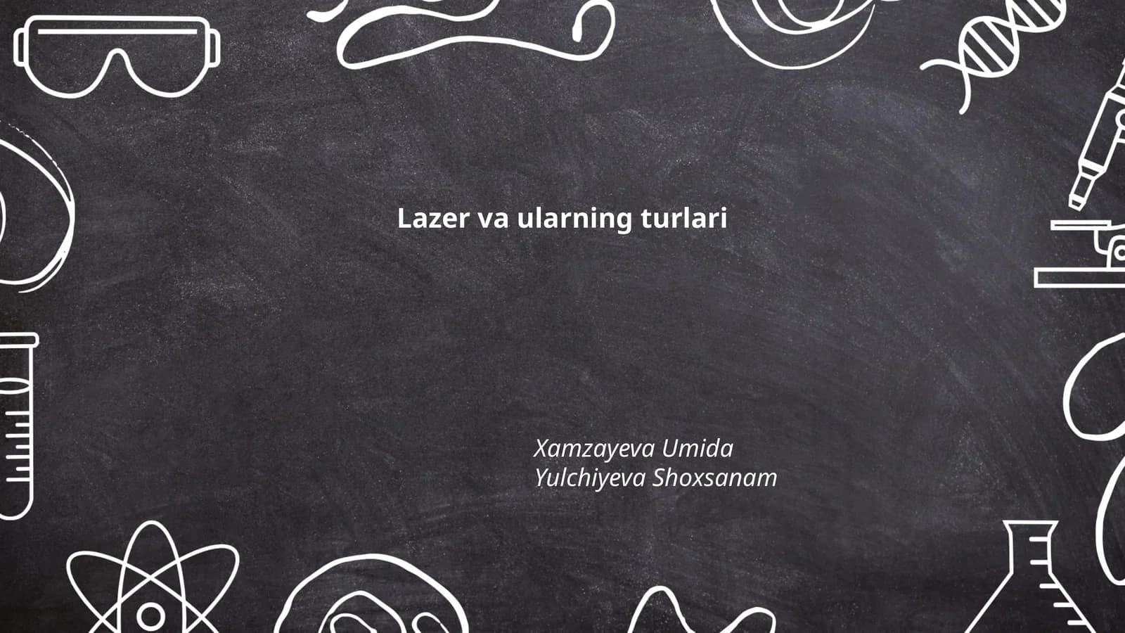 Lazer va ularning turlari