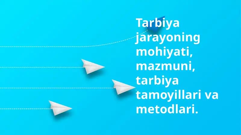 Reja: Ta'limning Mohiyati
