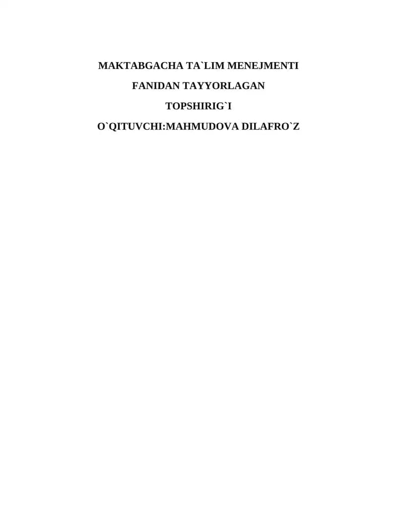 Muammoli vaziyat