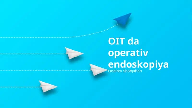 OIT da operativ endoskopiya