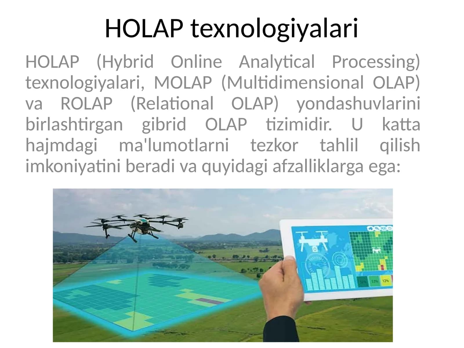 HOLAP texnologiyalari