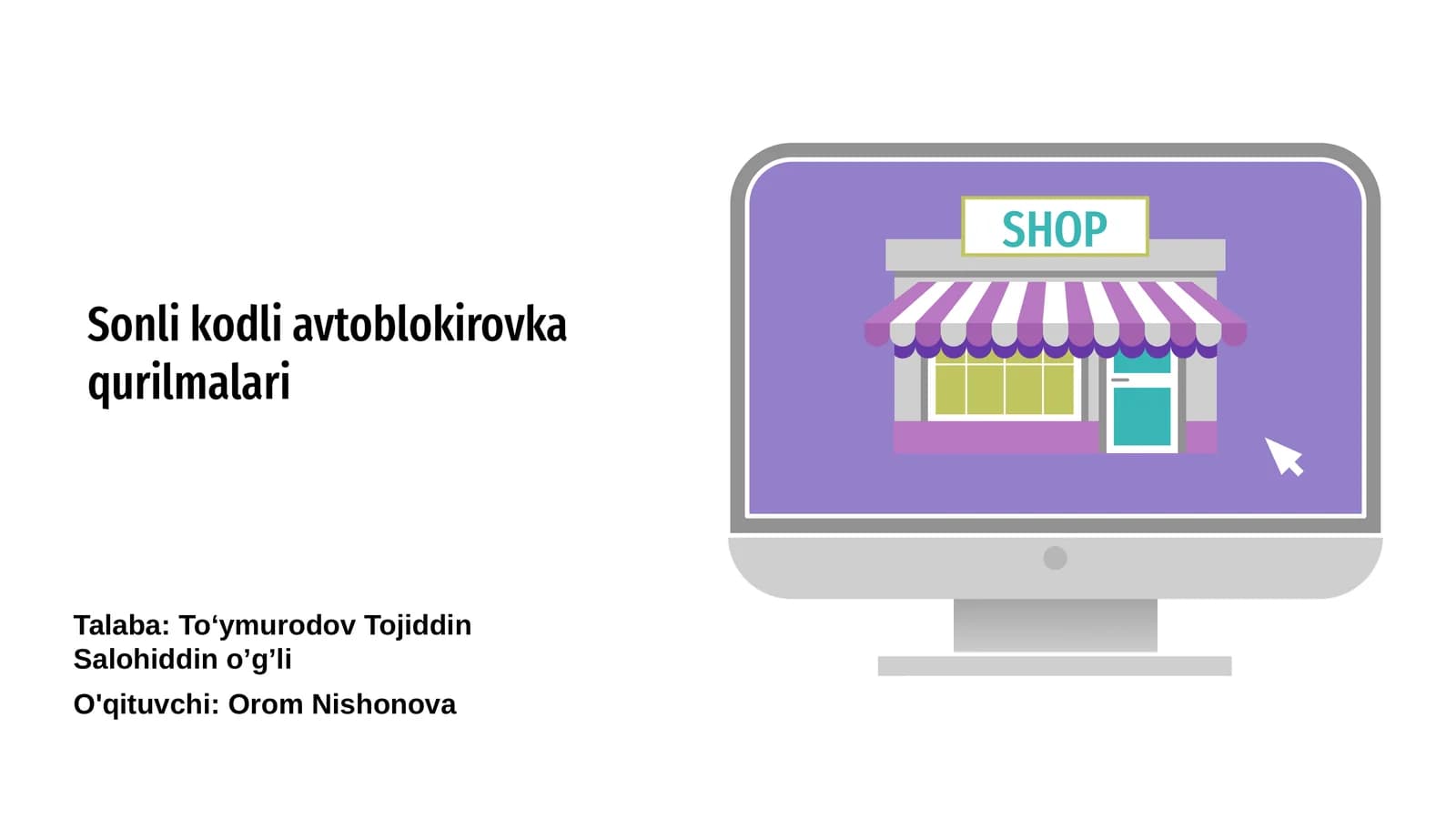 Sonli kodli avtoblokirovka qurilmalari