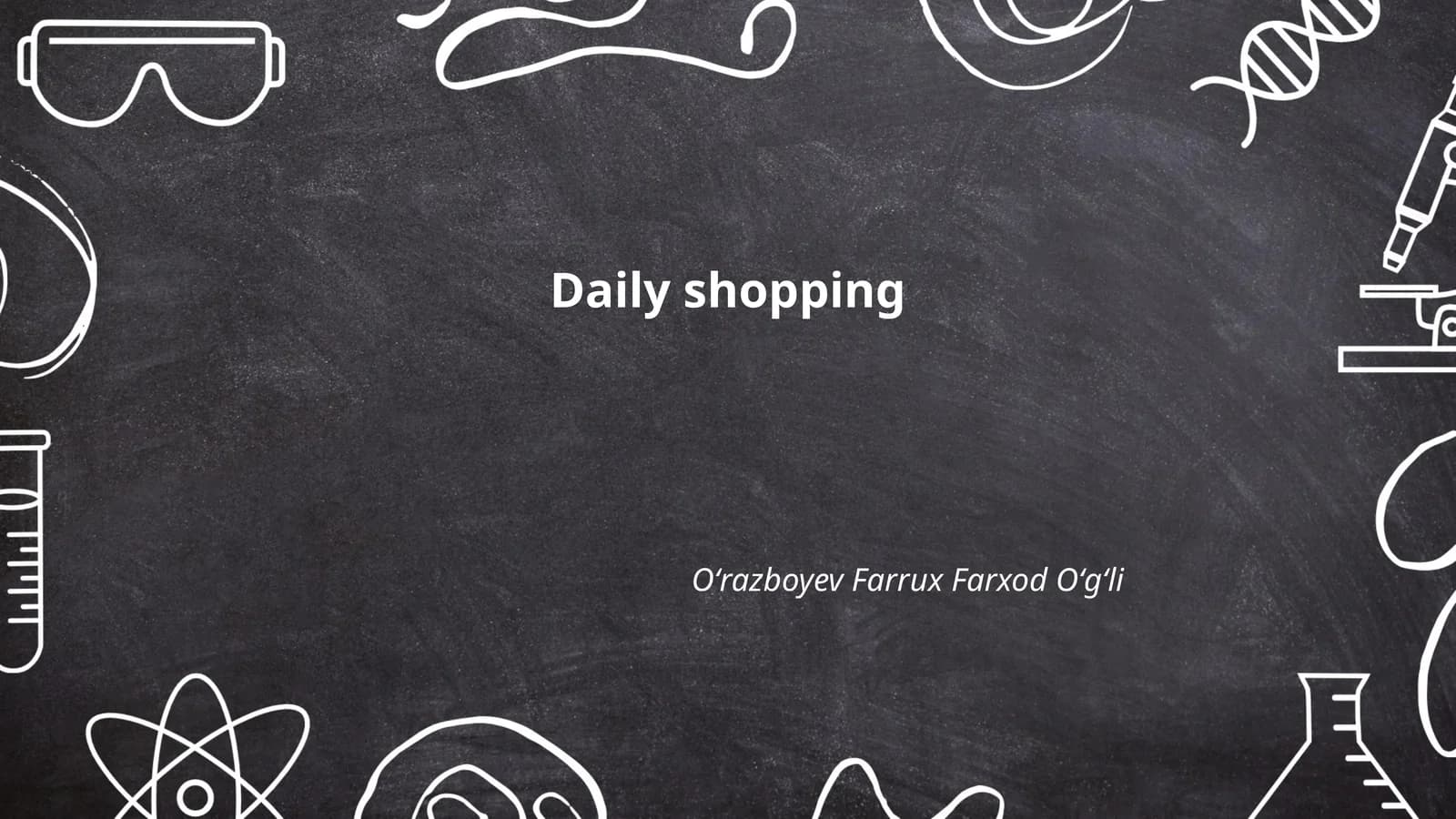 Daily shopping