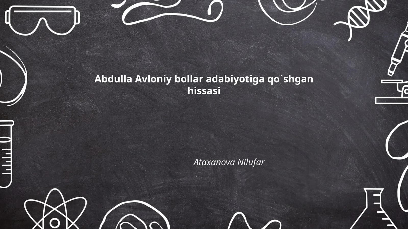 Abdulla Avloniy bollar adabiyotiga qo`shgan hissasi
