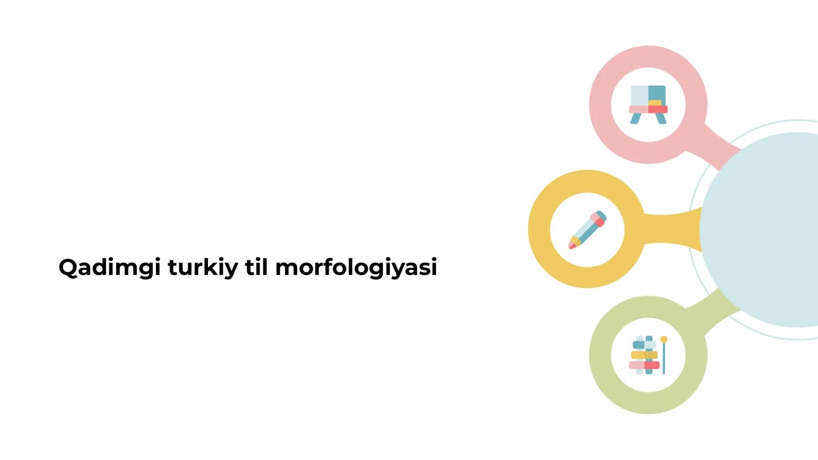 Qadimgi turkiy til morfologiyasi