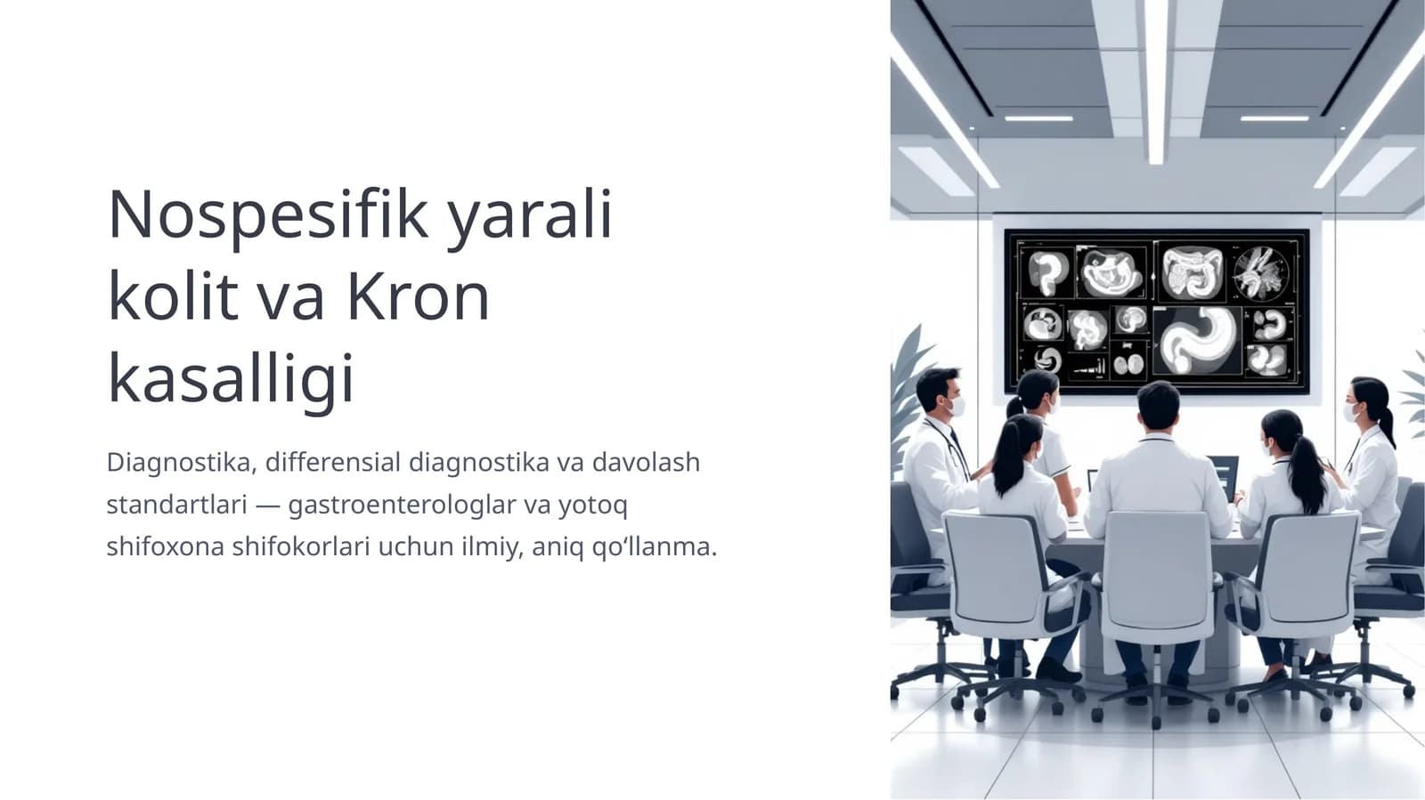 Nospe­sifik yarali kolit va Kron kasalligi