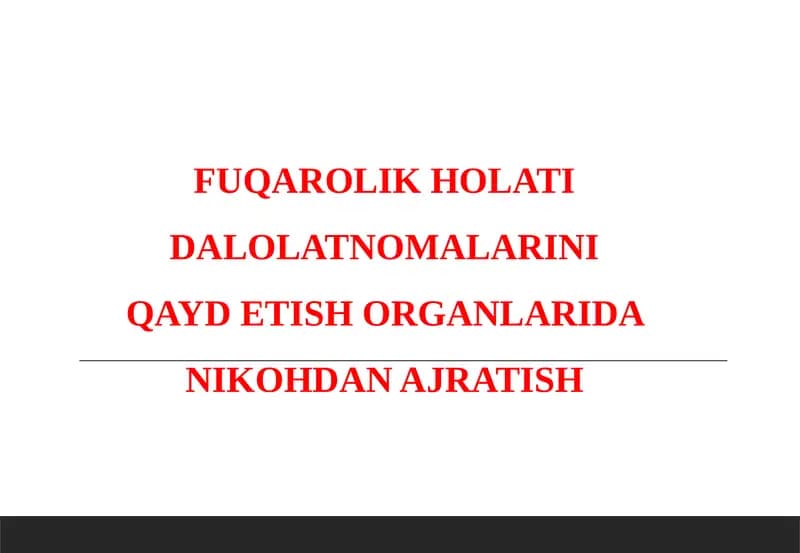 Nikohdan ajratish