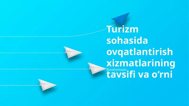 Catering xizmatlari ta'rifi