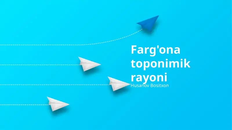 Farg'ona toponimik rayoni