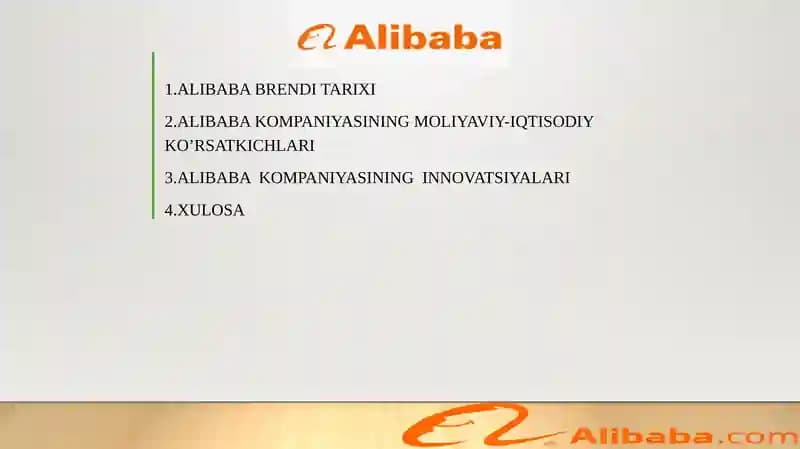 Alibaba brendi tahlili