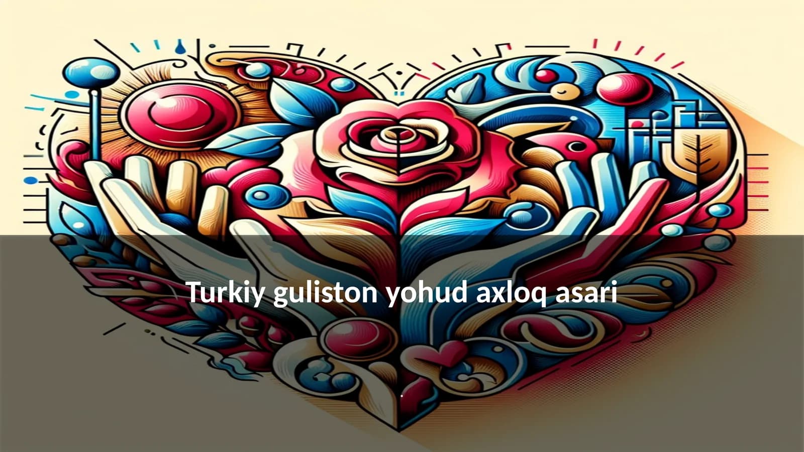 Turkiy guliston yohud axloq asari