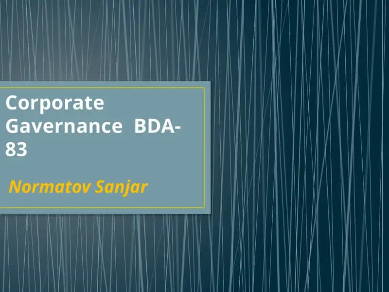 Business fundamentals