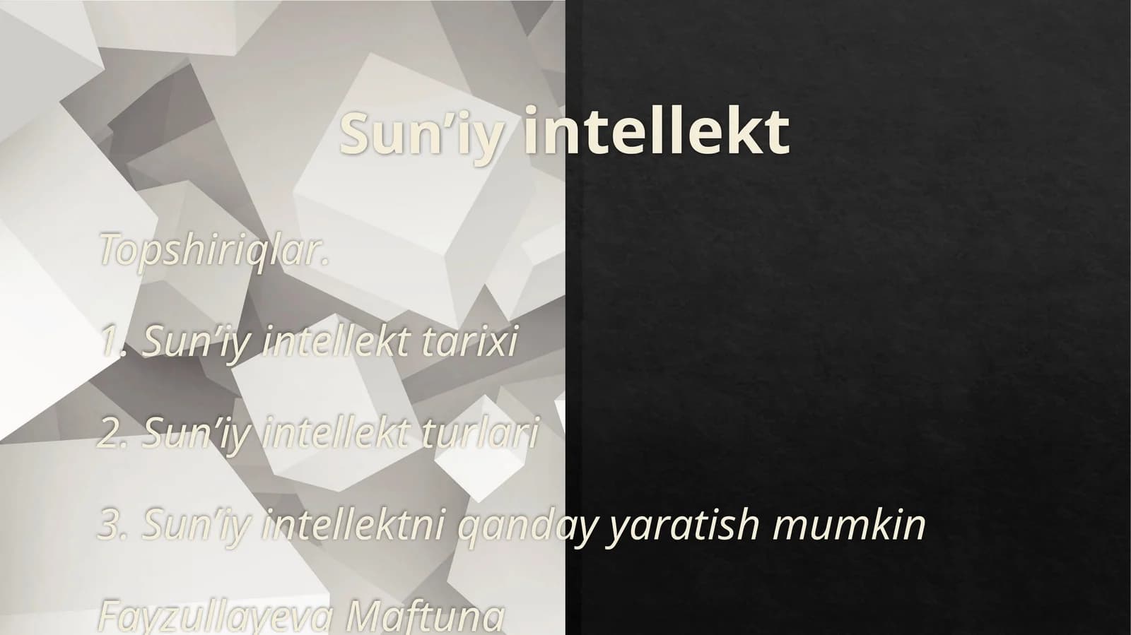 Sun’iyintellekt