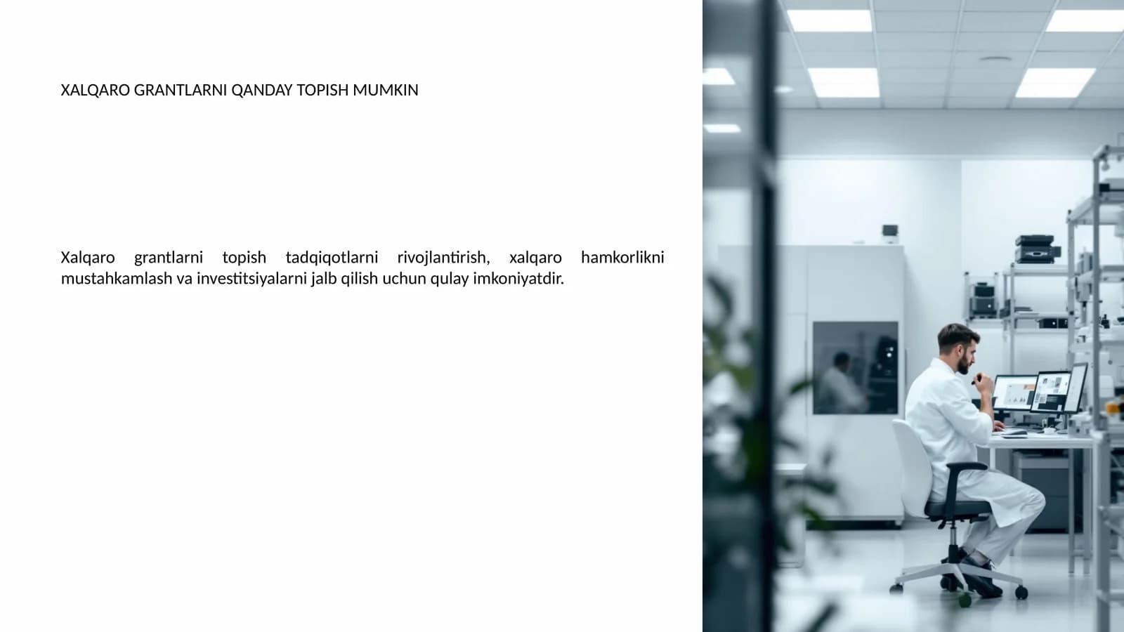 XALQARO GRANTLARNI QANDAY TOPISH MUMKIN