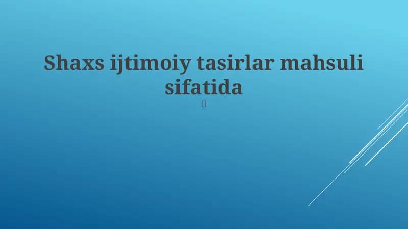 Ijtimoiy o'rganish nazariyasi