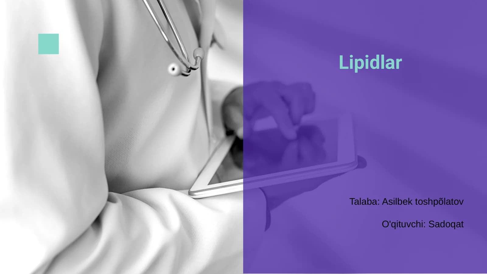 Lipidlar