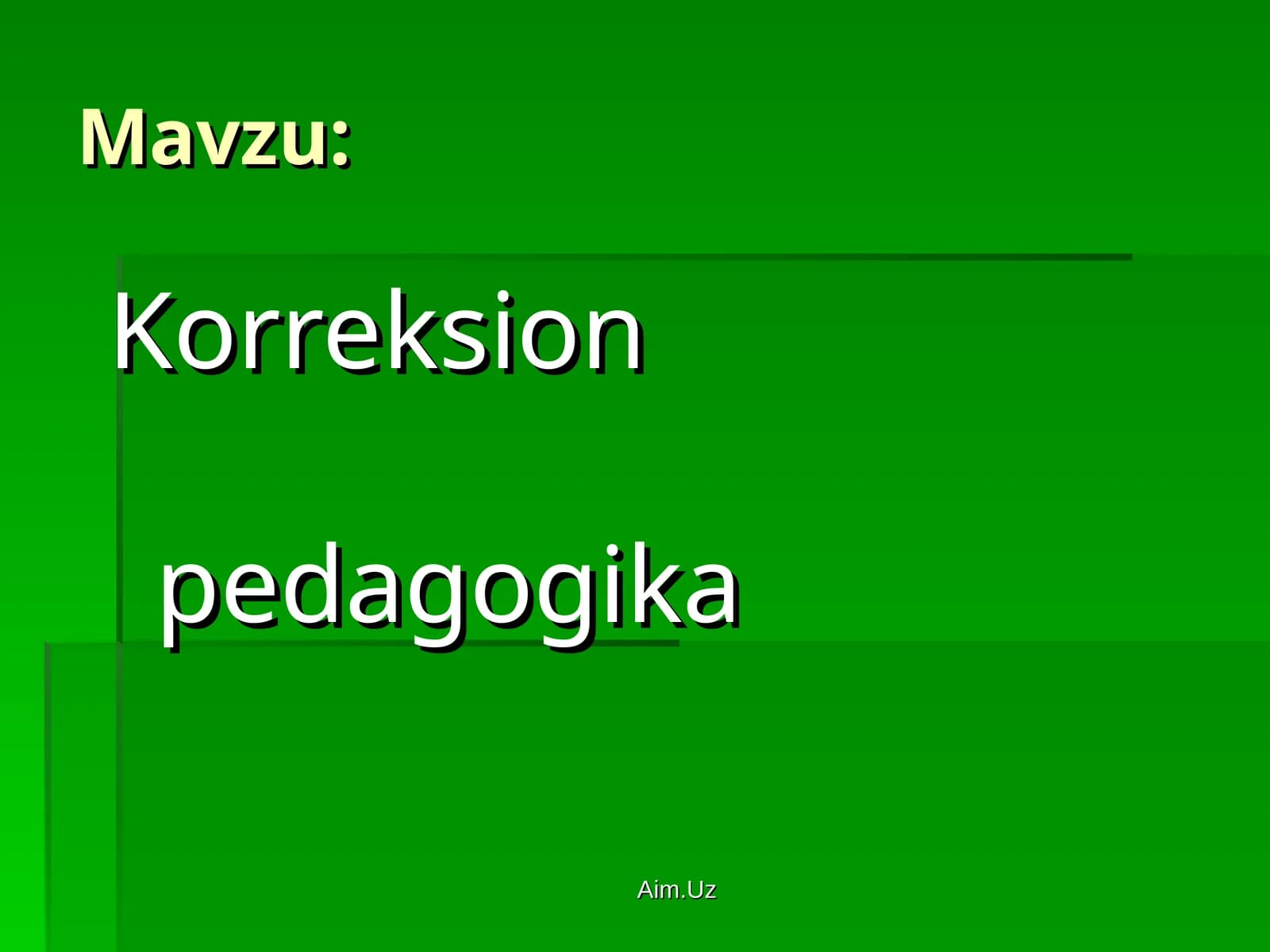 Korreksion pedagogika