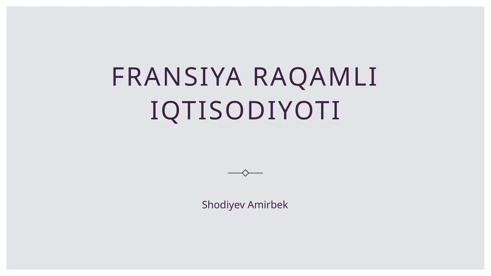 Fransiya raqamli iqtisodiyoti