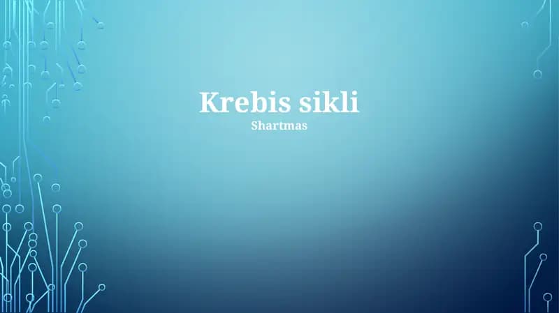 Krebs sikli