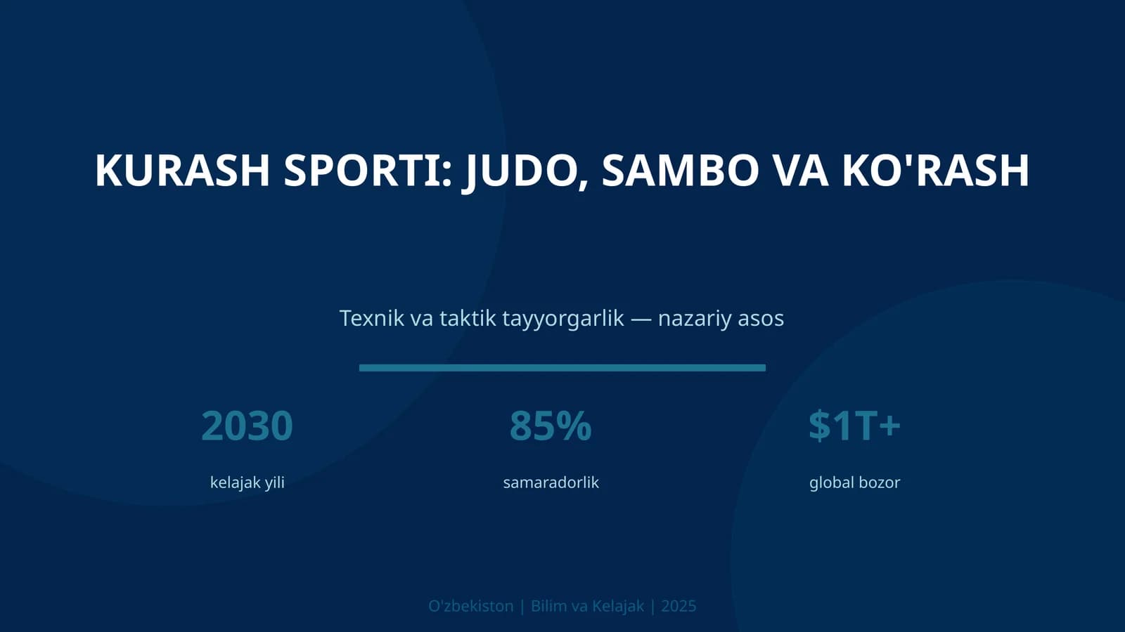 Kurash sporti: judo, sambo va ko'rash
