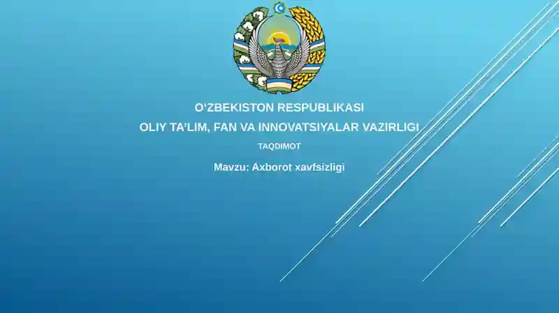 Axborotxavfsizligi