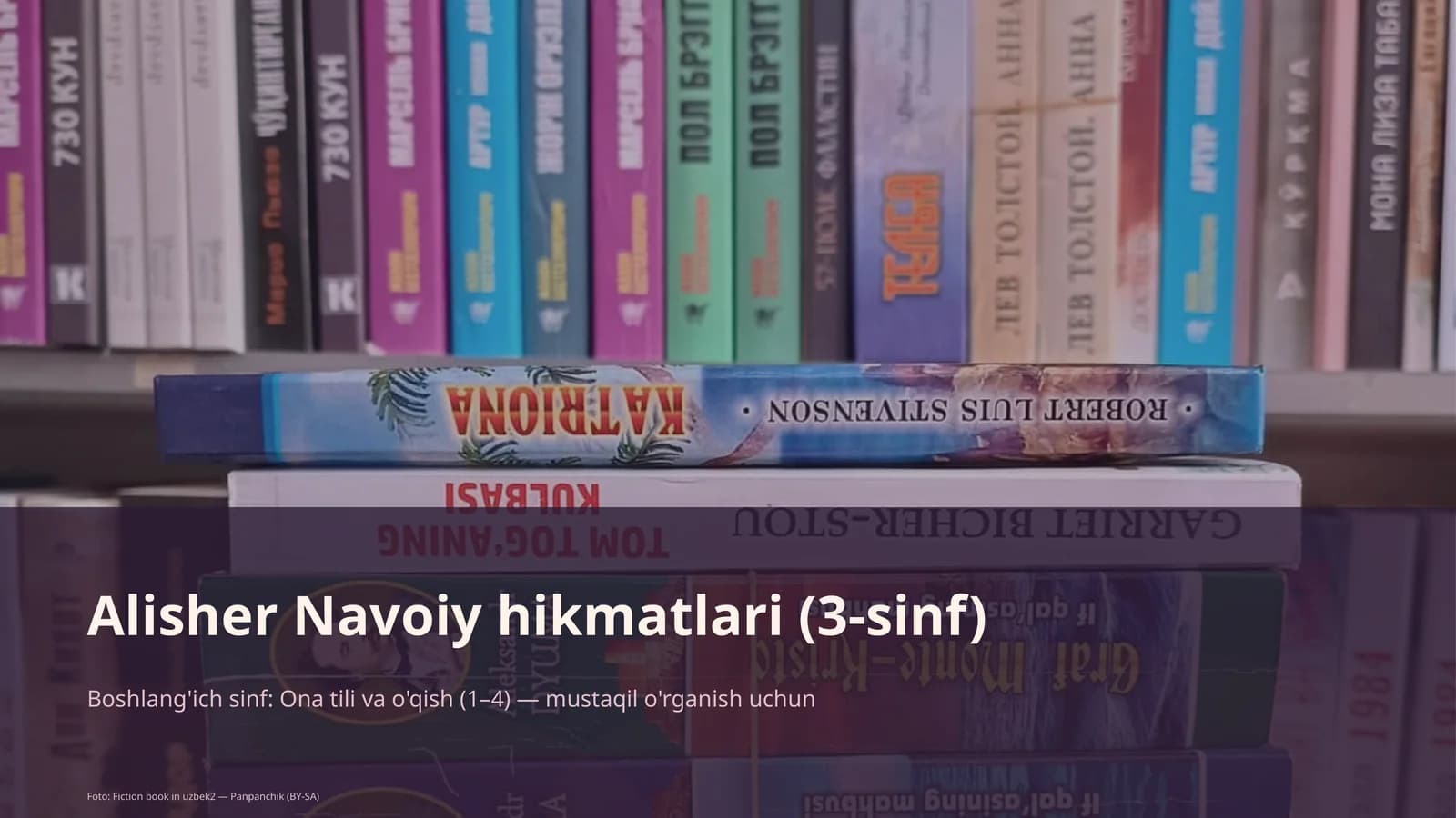Ona tili va o'qish (1–4)