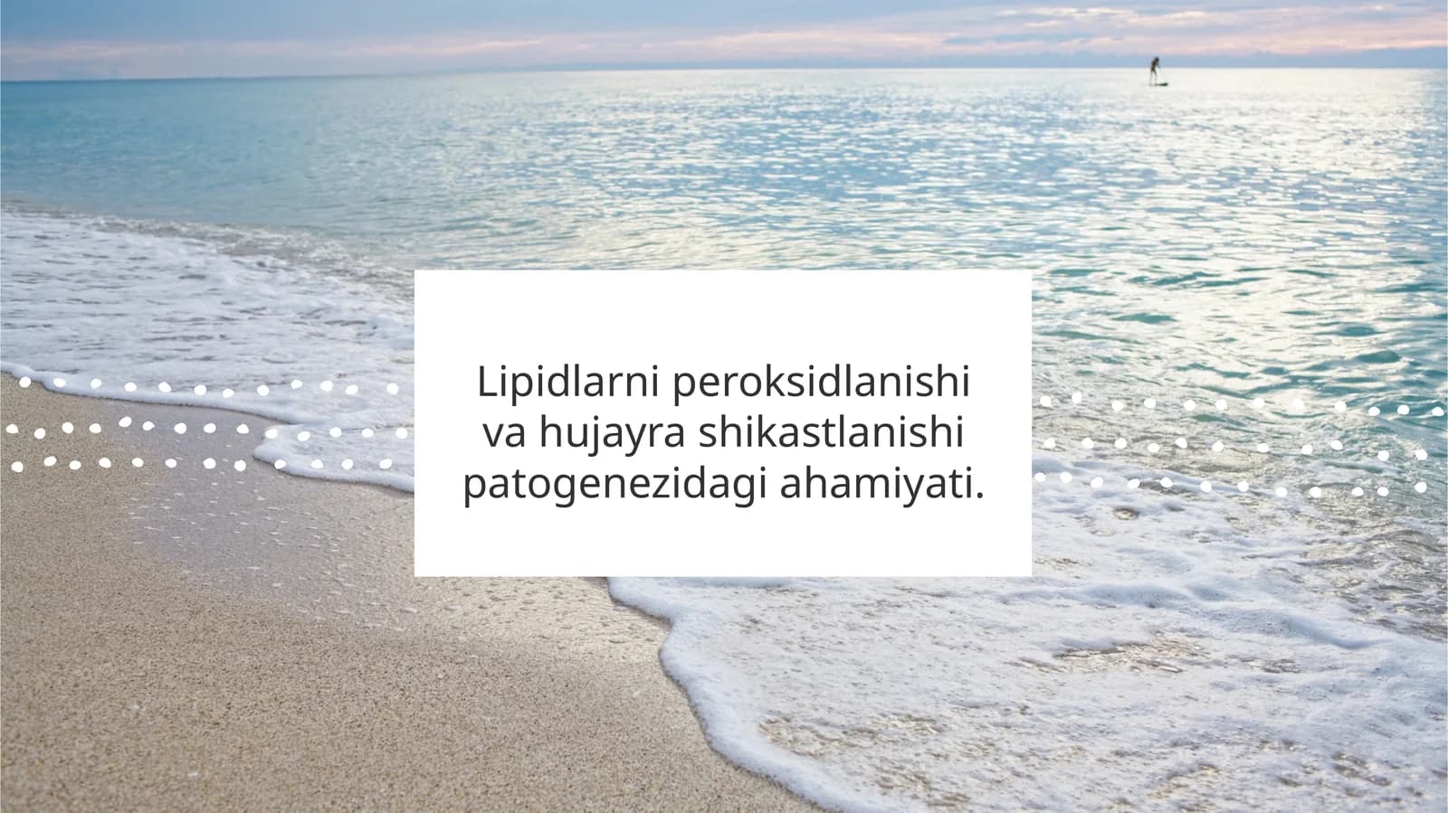 Lipidlarni peroksidlanishi, va hujayra shikastlanishi