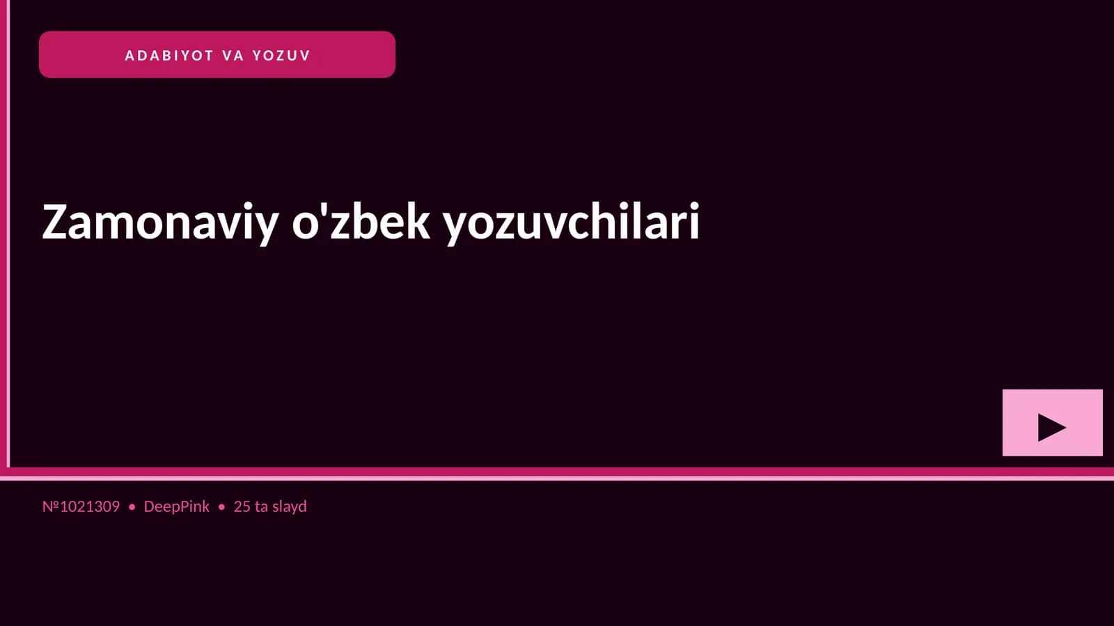 Zamonaviy o'zbek yozuvchilari
