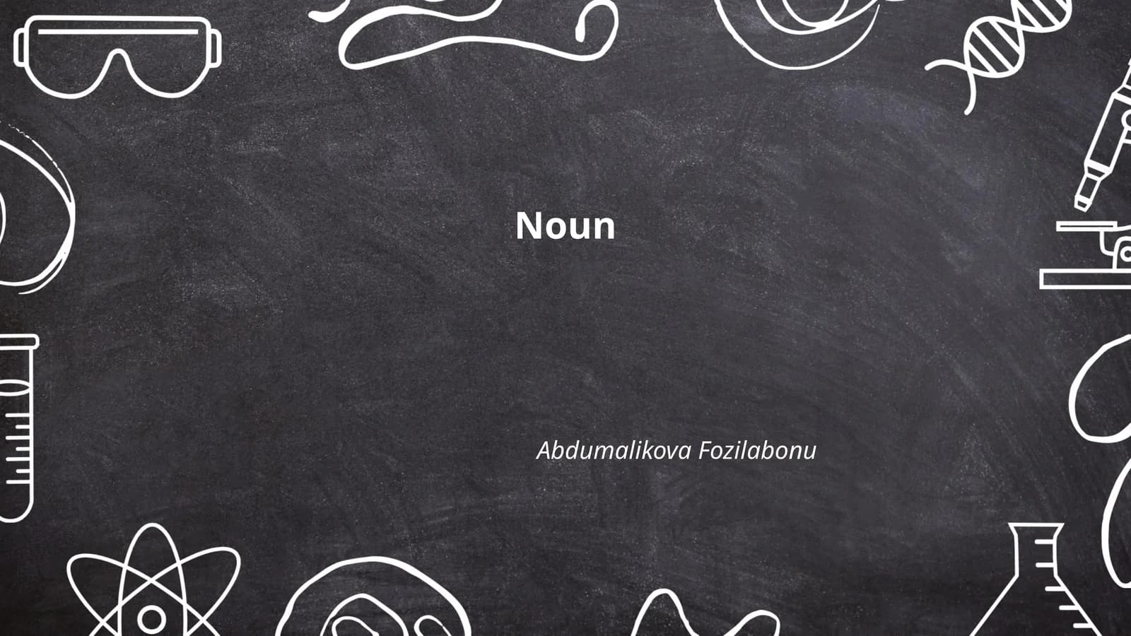 Plan: Common Nouns