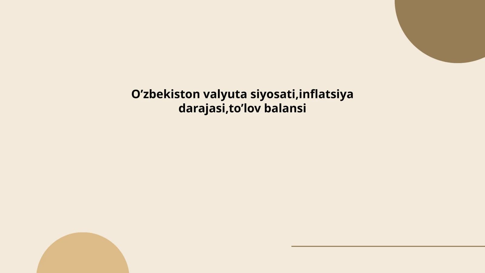 O'zbekiston valyuta siyosati