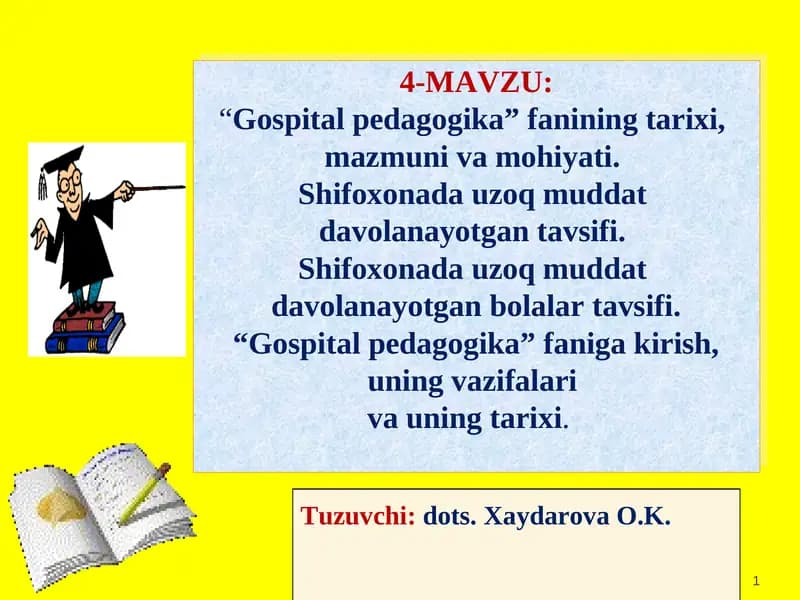Gospital pedagogika